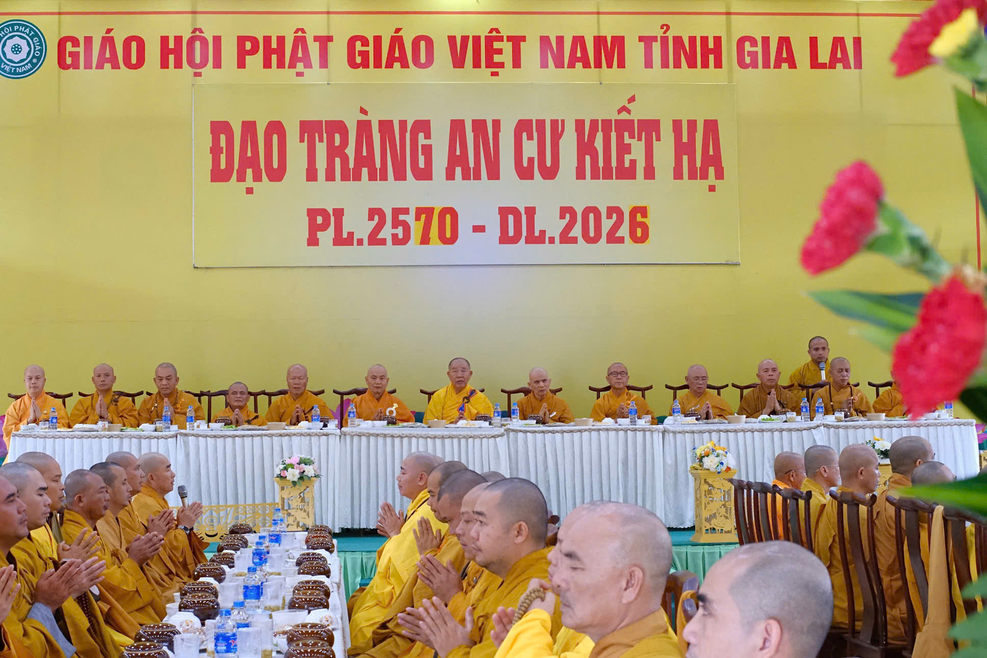 Lễ tác pháp An cư kiết hạ Phật lịch 2570 tại trường hạ thiền viện Trúc Lâm Tây Nguyên